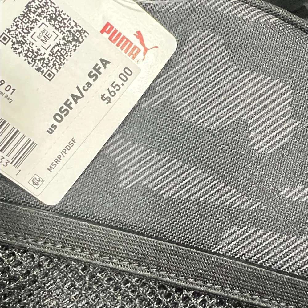 Puma Black/Camo Golf Barrel Sports Bag NWT